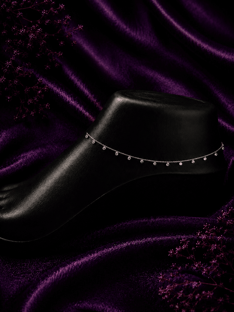 Crystal Dew Anklet